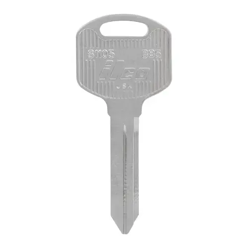 Key Blank Automotive B85 Double For GM Silver - pack of 10