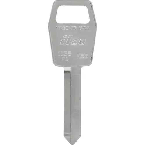 Key Blank Automotive H55 Double For Ford Silver - pack of 10