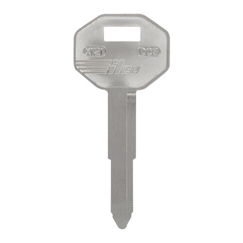 Key Blank Automotive DC3 Double For Mitsubishi Silver - pack of 10