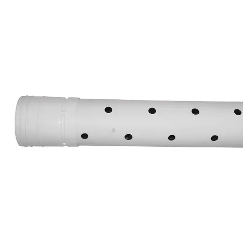 ADVANCED DRAINAGE SYSTEMS 4705620 Sewer and Drain Pipe 3" D X 10 ft. L Polyethylene Slotted