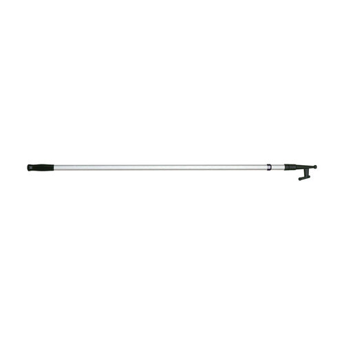 Boat Hook Telescopic Pole Silver Nylon Silver