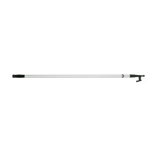 Boat Hook Telescopic Pole Silver Nylon Silver