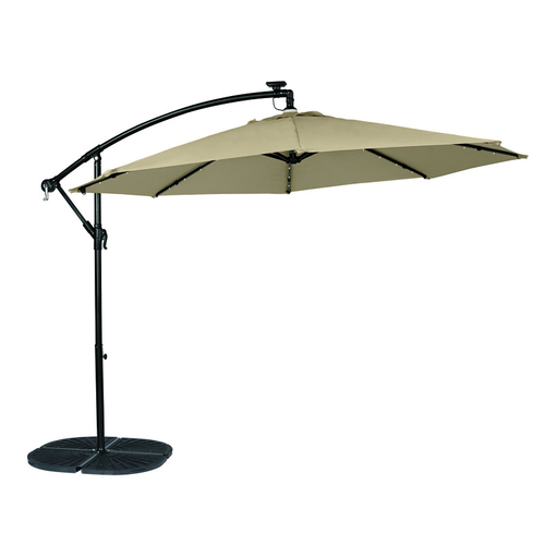 Umbrella 10 ft. Tiltable Tan Offset