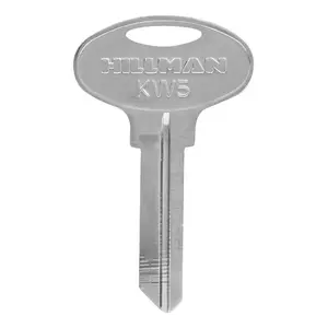 Hillman Traditional Key House/Office Key Blank 66 KW5 Single For Kwikset Locks