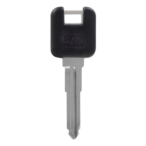 Key Blank Automotive MZ19PH/MZ18 Double For Mazda Black/Silver - pack of 5