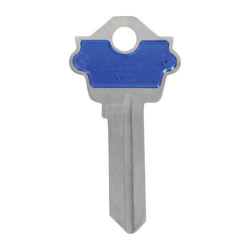 Hillman 86241 Key Blank ColorPlus Traditional Key House/Office Single Blue