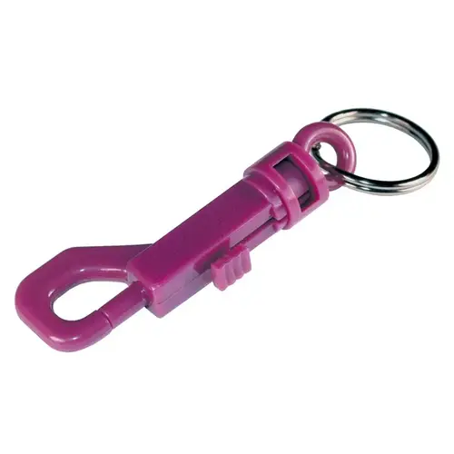 Key Chain Metal/Plastic Assorted Clips/Snap Hooks Assorted