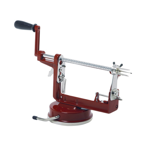 Norpro 866R Slicer and Corer Apple Master Red Cast Iron Red