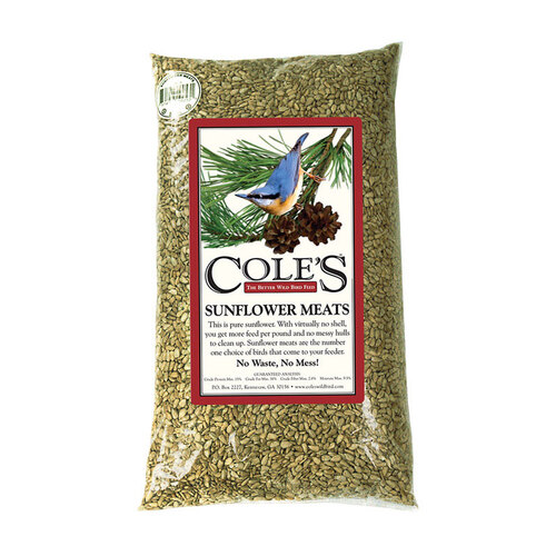 Cole\'s SM05 Wild Bird Food Cole's Assorted Species Sunflower Meats 5 lb