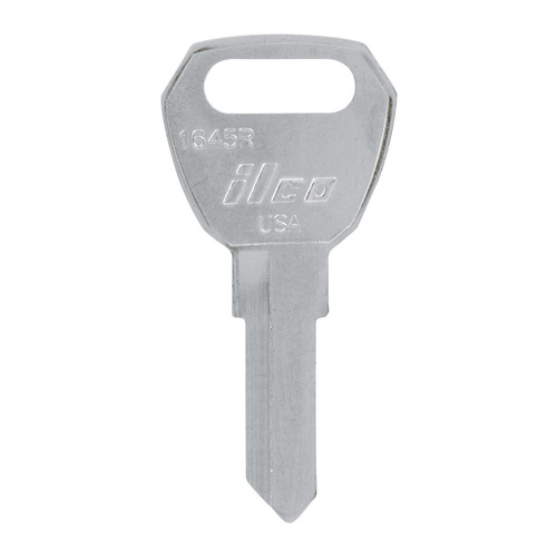 Key Blank Traditional Key Automotive Double For Fulton Silver