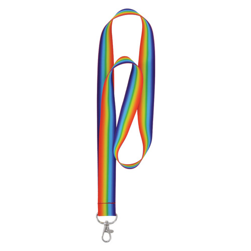 Lanyard Polyester Multicolored Decorative Key Chain Multicolored