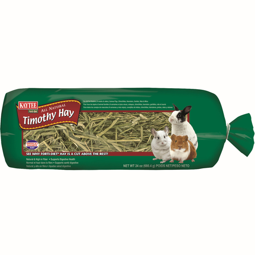 Timothy Hay Forti-Diet Natural Compressed Bale Small Animal 24 oz