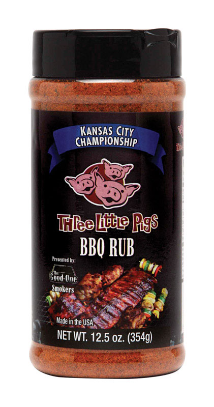 Three Little Pigs OW85171 BBQ Rub Kansas City Championship 12.5 oz