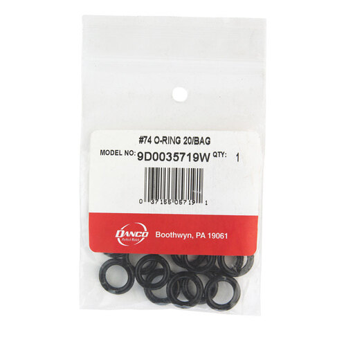 O-Ring 3/8" D X 5/8" D Rubber