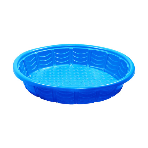 Wading Pool Round Plastic 7.9" H X 45" D Blue