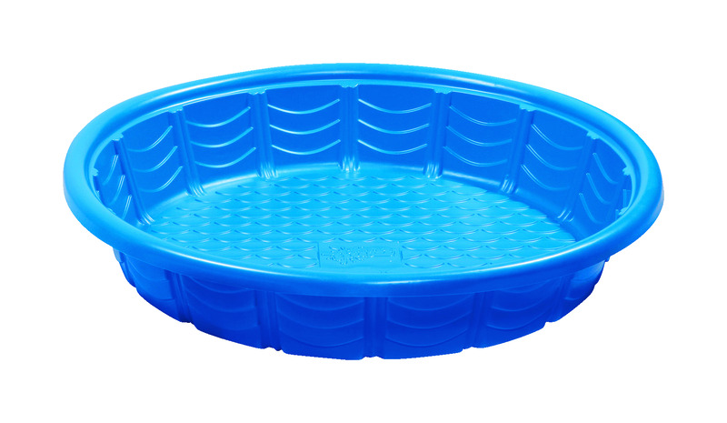 Summer Escapes P6000013B132 Wading Pool Round Plastic 7.9" H X 45" D Blue