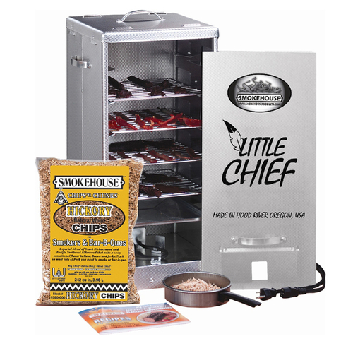 Grill and Smoker Little Chief Electric Silver Silver