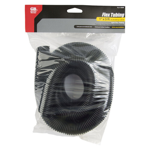 Flex Tube 60" L Black Polyethylene Black