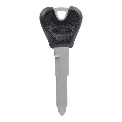 Key Blank Automotive H-76PH Double For Ford Black/Silver