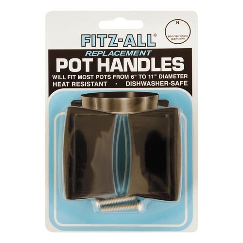 Fitz-All 55710 Replacement Pot Handles Plastic Black Black