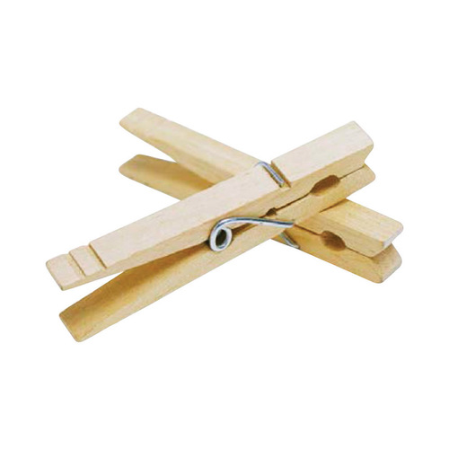 Clothes Pins 3.38" Wood Natural