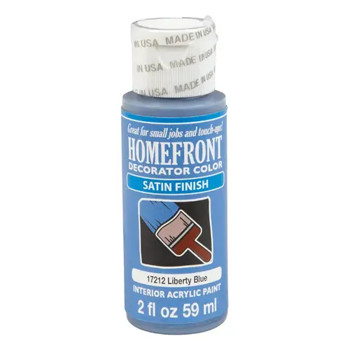 Hobby Paint Decorator Color Satin Liberty Blue 2 oz Liberty Blue - pack of 3