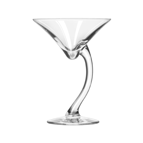 LIBBEY GLASS Martini Glass Clear, 1 EA