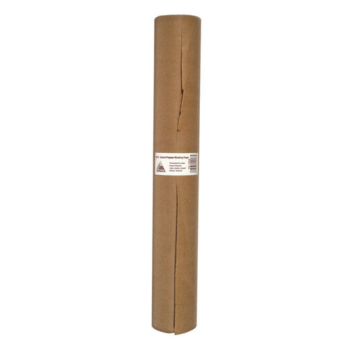 TRIMACO 12918 EasyMask Trim Masking Paper, 180 ft L, 18 in W, Brown