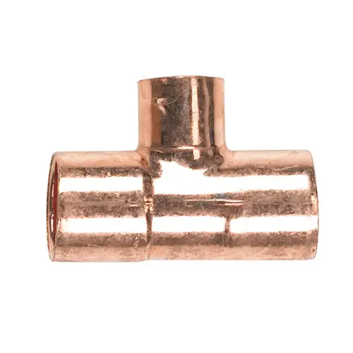 3/4 In. x 3/4 In. x 1/2 In. CxCxC Reducing Copper Tee
