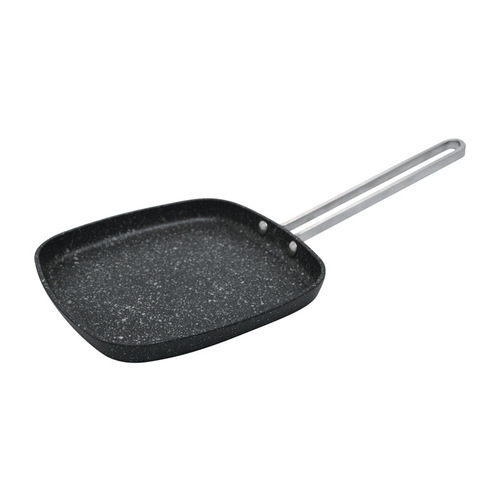 Starfrit 3.0278E+11 Mini Fry Pan The Rock Aluminum Black Black