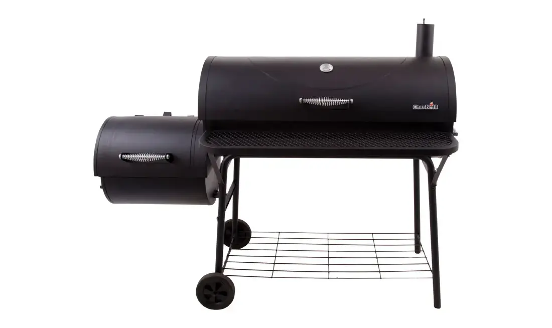 バーベキュー・調理用品 CHAR-BROIL 430 OFFSET SMOKER Char‑Broil 430 Offset Smoker – 21201570 – Traditional