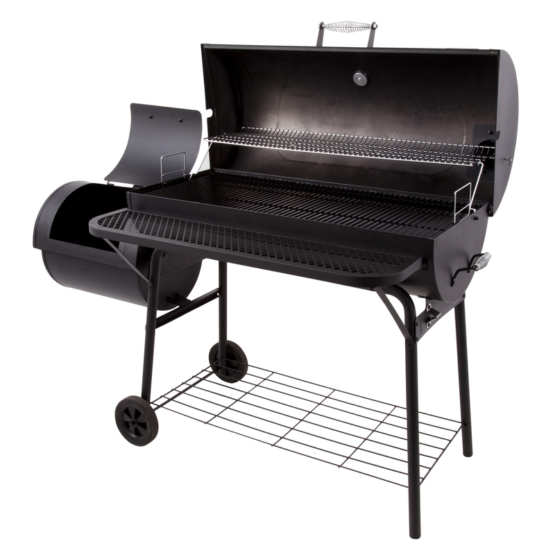 バーベキュー・調理用品 CHAR-BROIL 430 OFFSET SMOKER Char‑Broil 430 Offset Smoker – 21201570 – Traditional