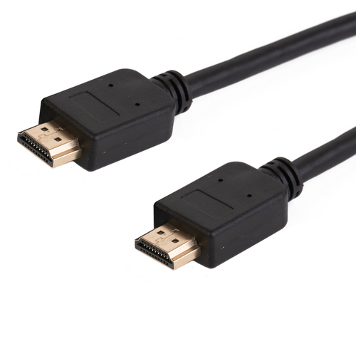 High Speed Cable with Ethernet 22.9 ft. L HDMI Black