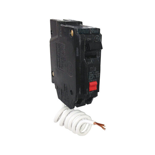 General Electric THQL1130GFTP Feeder Circuit Breaker, Thermal Magnetic, 30 A, 1 -Pole, 120 V, Plug Mounting