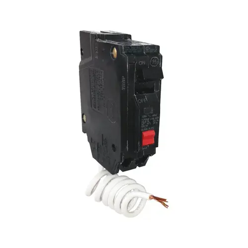 General Electric THQL1130GFTP Feeder Circuit Breaker, Thermal Magnetic, 30 A, 1 -Pole, 120 V, Plug Mounting