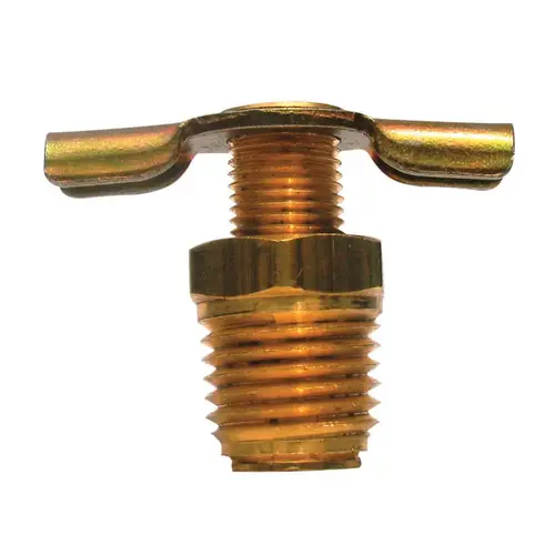 Drain Cock With External Seat Brass