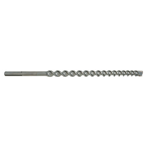 Speed-X SDS-max Hammer Drill Bit, 1 in Dia, 21 in OAL, Spiral Flute, 2-Flute, SDS Max Shank