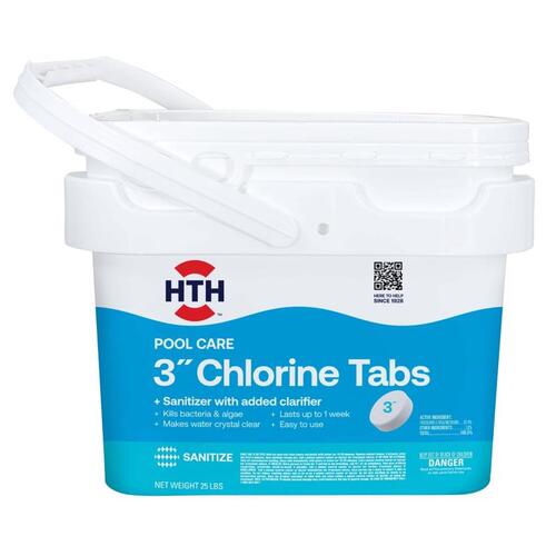 HTH 42046 Chlorinating Chemicals Pool Care Tablet 25 lb