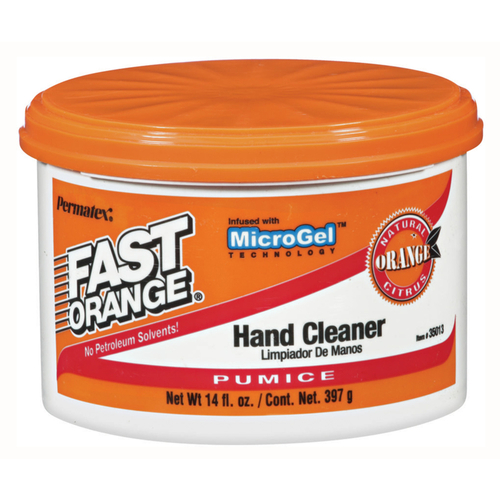 Hand Cleaner, Paste, White, Citrus, 14 oz Tub