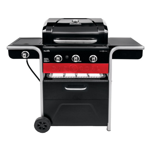 Grill 21" Gas2Coal Charcoal Black Black