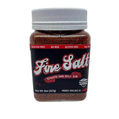 5280 Culinary FIRESALTRUB-CS BBQ Rub BBQ Provisions Fire Salt 8 oz