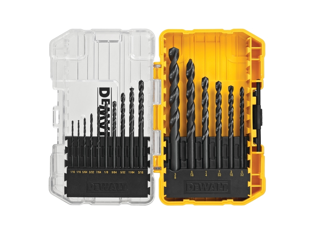 DEWALT DW1176 Drill Bit Set Black Gold High Speed Steel 3 Flat Shank Black and Gold Buy Now