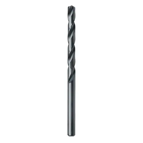 Drill Bit 1/2" X 6" L High Speed Steel Split Point Straight Shank Black Oxide