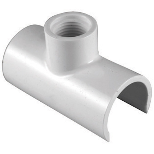 Boshart Industries 464130RMC Tee Schedule 80 1" Snap in. X 1" D FPT PVC