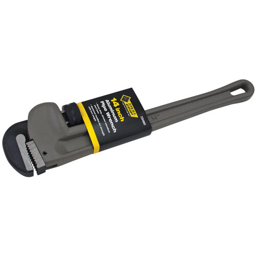 Pipe Wrench 14" L Gray