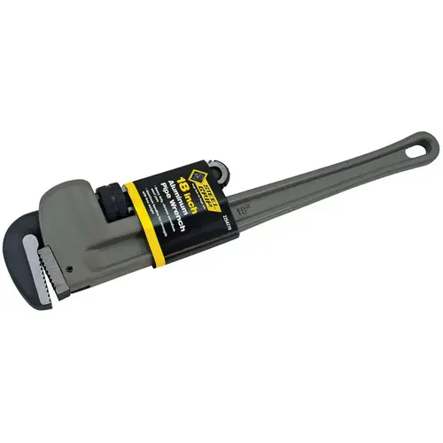 Pipe Wrench 18" L Gray