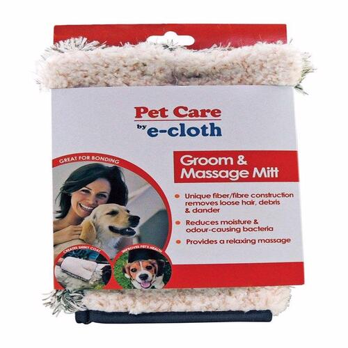 ECloth 70602DOXCP5 Grooming Mitt Gray All Pets Gray pack of 5