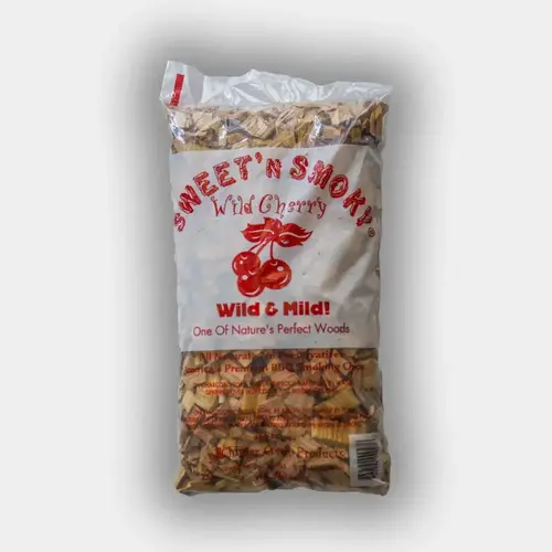 Chigger Creek 762594000476 Wood Smoking Chips Sweet' N Smoky Wild Cherry 200 cu in