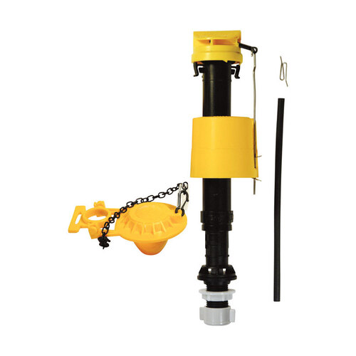 BrassCraft 4861977 Adjustable Fill Valve Black and Yellow Plastic Black and Yellow