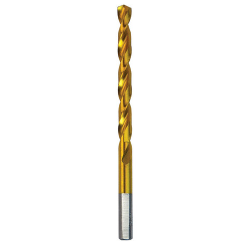 Drill Bit Thunderbolt 13/64" S X 3-5/8" L High Speed Steel Titanium Coated